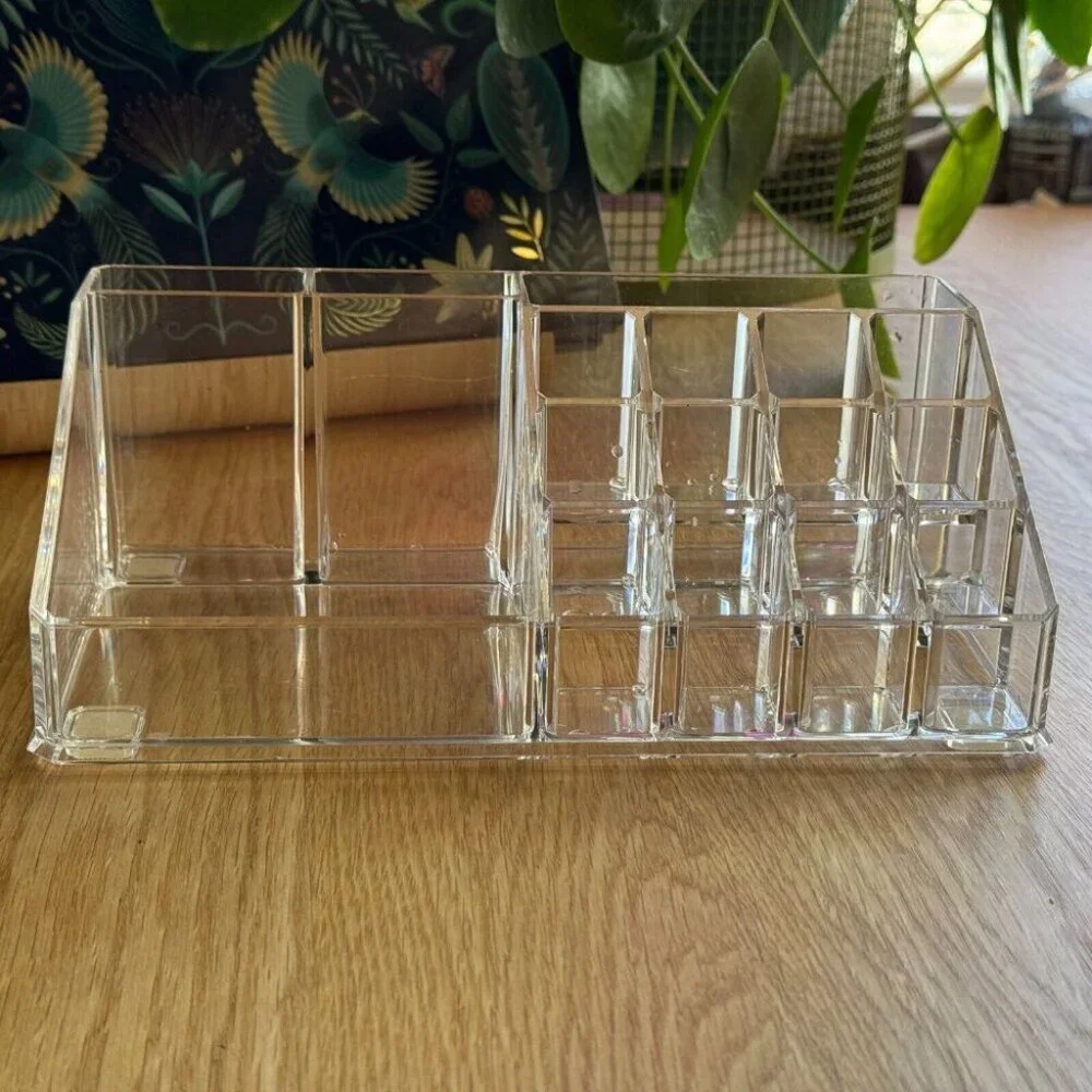 Acrylic Multi-Function Organizer - Beauty, Brushes, Office Supplies, Clear